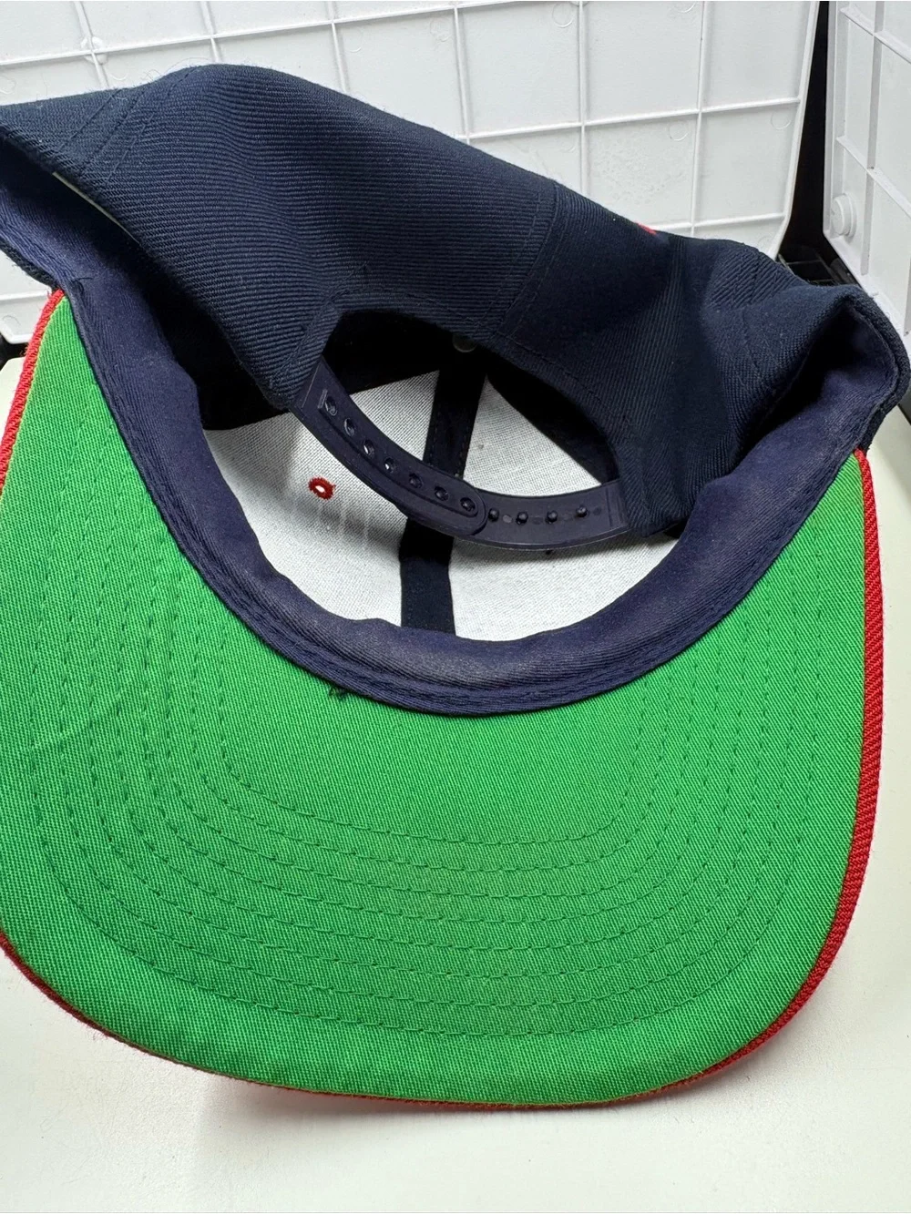 Vintage Navy Star And Stripe Baseball Cap